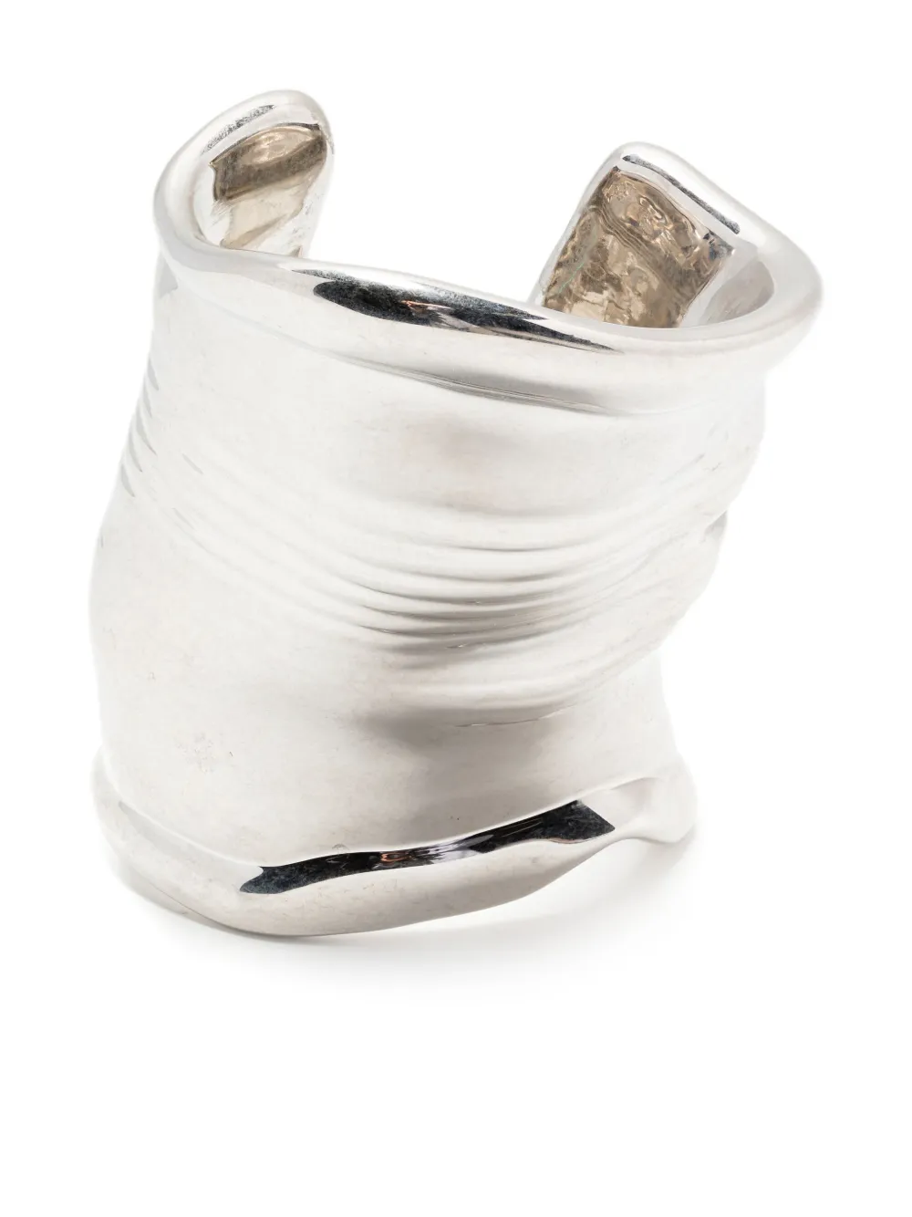 

Браслет the crushed can Jean Paul Gaultier, серебяный