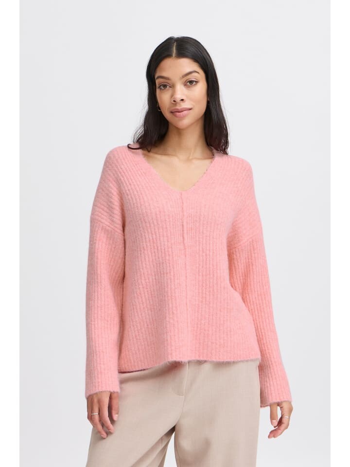 

Пуловер b.young Strickpullover, розовый