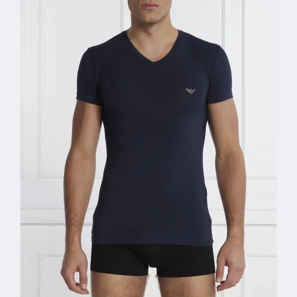 

Облегающая футболка Emporio Armani, синий