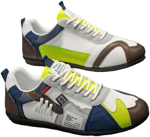 

Мужские модные кроссовки с эффектом памяти, дышащие, разноцветные, повседневные для прогулок, выходных и городских поездок Hhhchpm