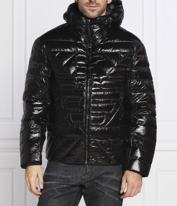 

Пуховик Emporio Armani Regular Fit, черный