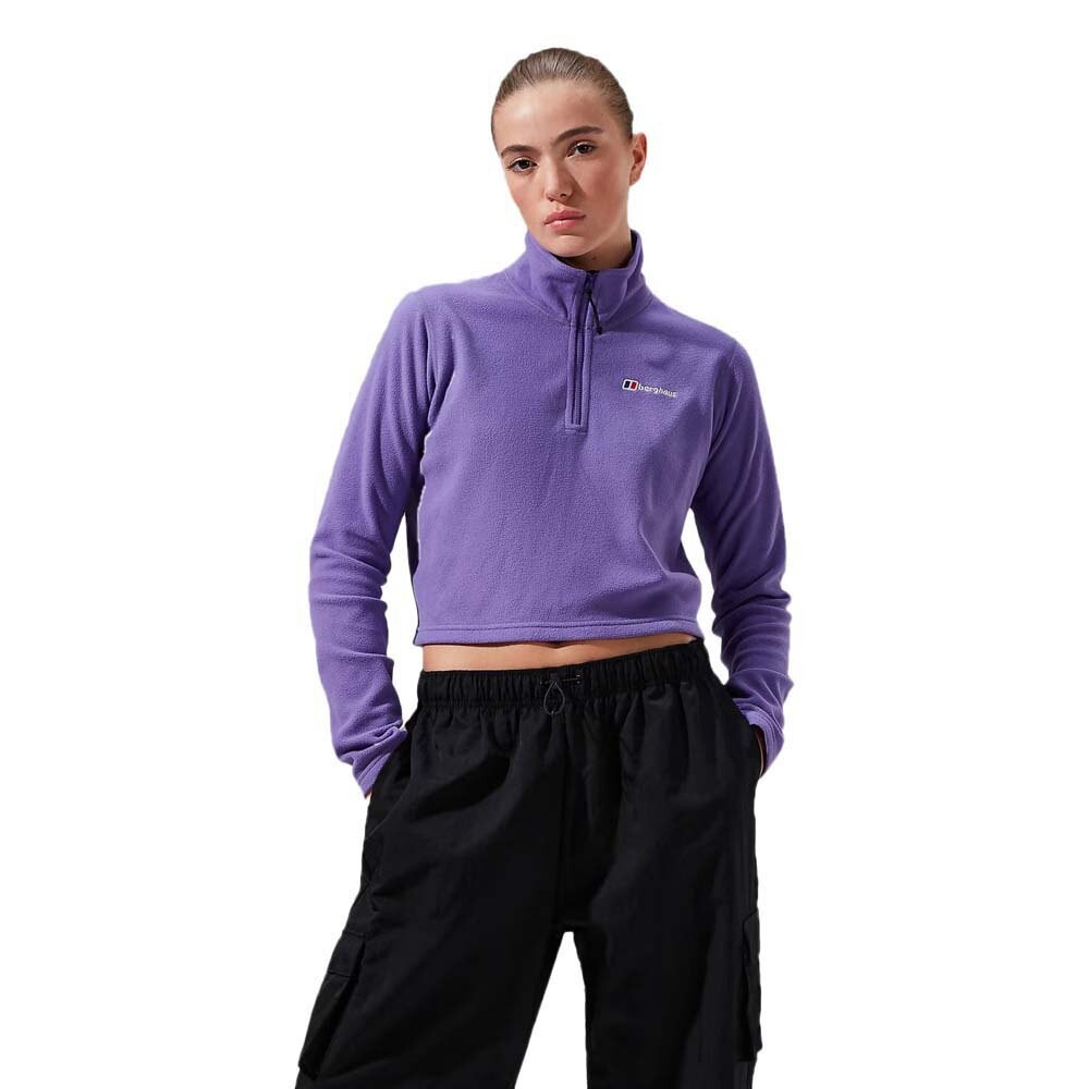 

Флис Berghaus Urb Prism Crop half zip, фиолетовый