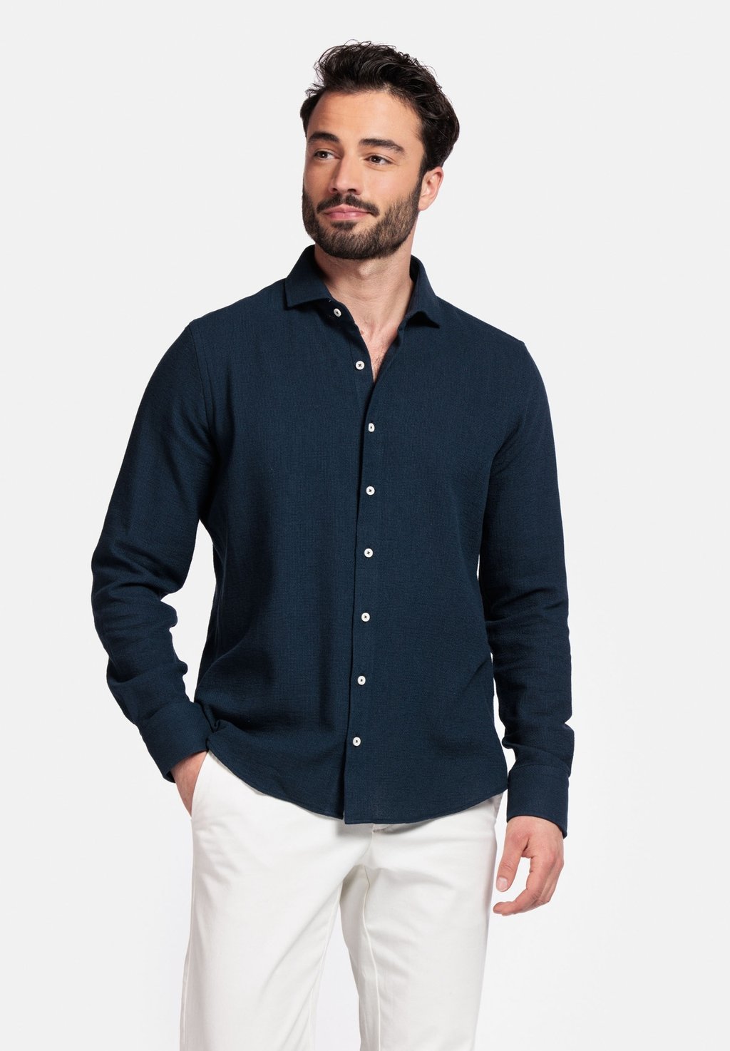 

Рубашка LANG MODERN FIT EFFEN GIORDANO, синий