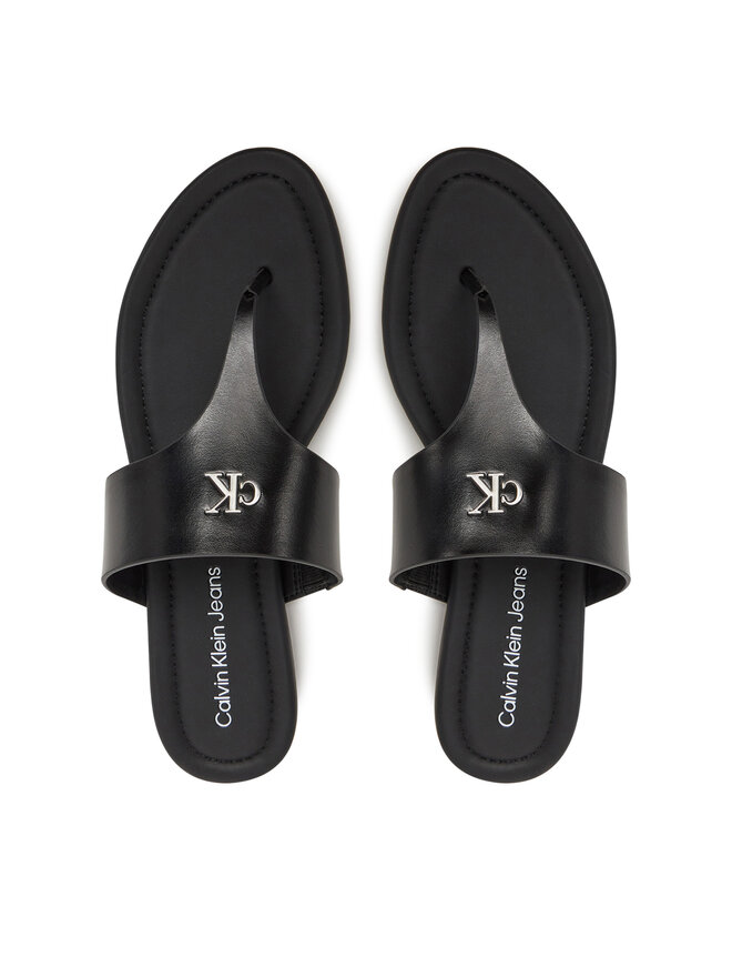 Сланцы Flat Sandal Toepost Mg YW0YW01691 Calvin Klein Jeans, черный