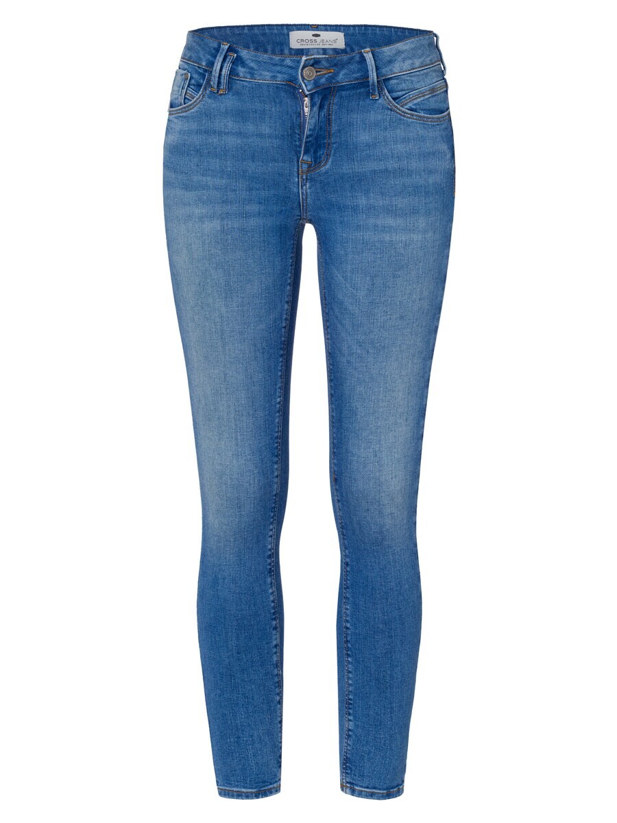 

Джинсы скинни CROSS JEANS Skinny Jeans Giselle, синий деним