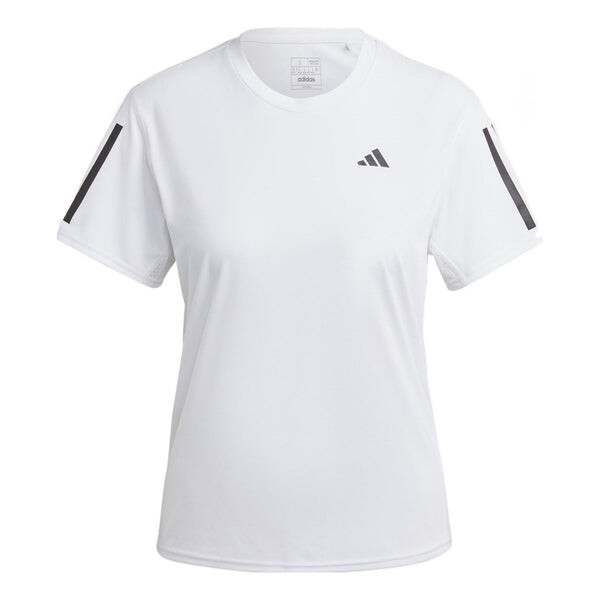 

Футболка own the run t-shirt 'white' Adidas, белый