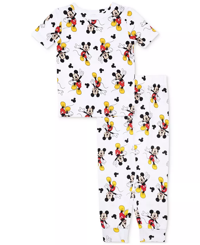 

Пижамный комплект для мальчиков, 2 предмета: футболка с короткими рукавами и брюки-джоггеры Mickey Mouse, мультиколор