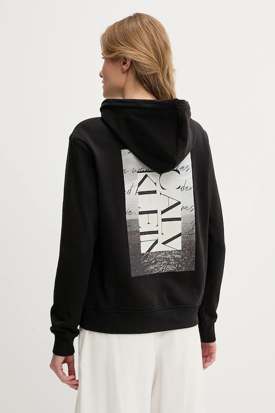 

Хлопковая толстовка Calvin Klein Jeans, черный