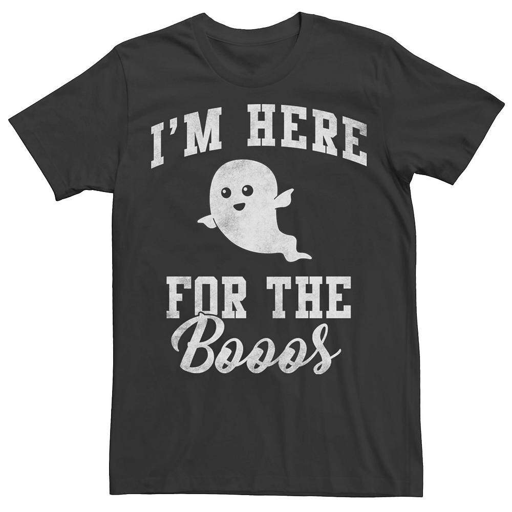

Мужская футболка Booos Ghost на Хэллоуин здесь Licensed Character, черный