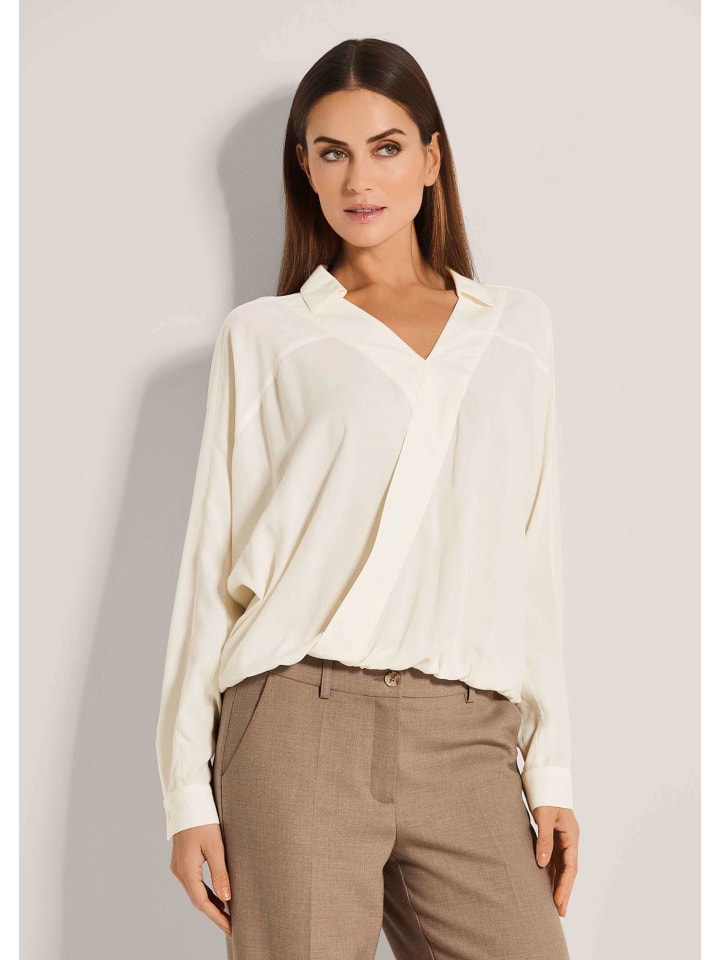 

MADELEINE Блузка с запахом, кремового цвета