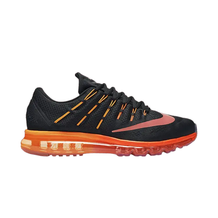 

Кроссовки Nike Air Max 2016 'Black Red Crimson', черный