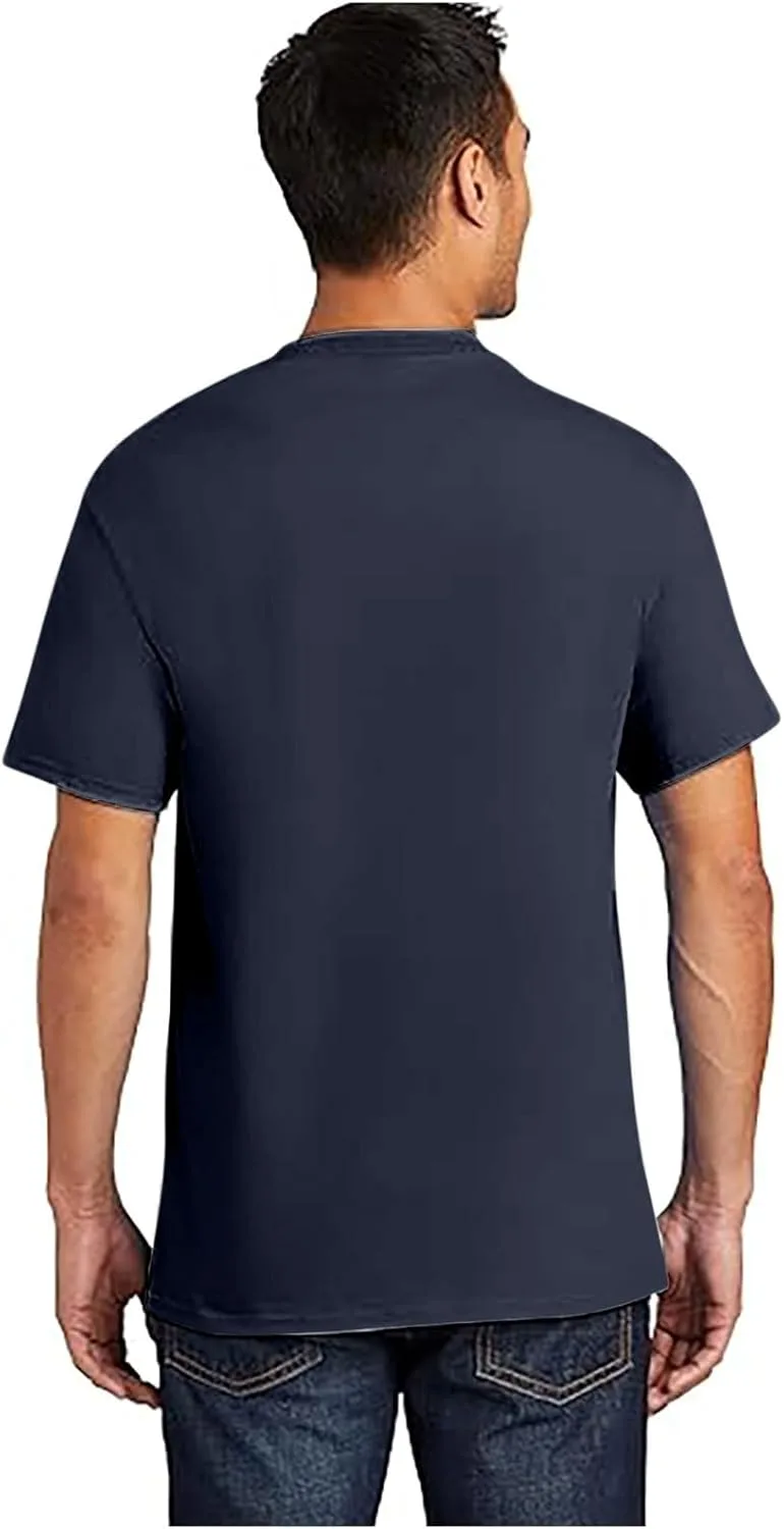 Мужская футболка Soft Cotton Crew Neck, Slim Fit, S-5XL — фото 3