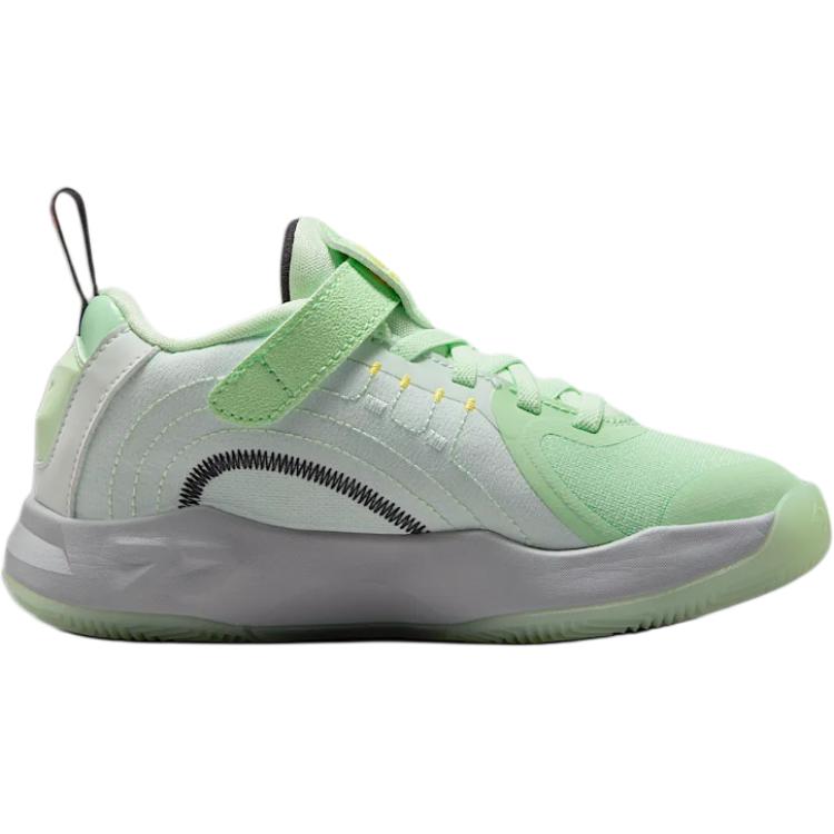 Jordan Детские баскетбольные кроссовки Luka 4 Anti Slip Wear Resistant Low Top зеленые для детей 3-7 лет — фото 3