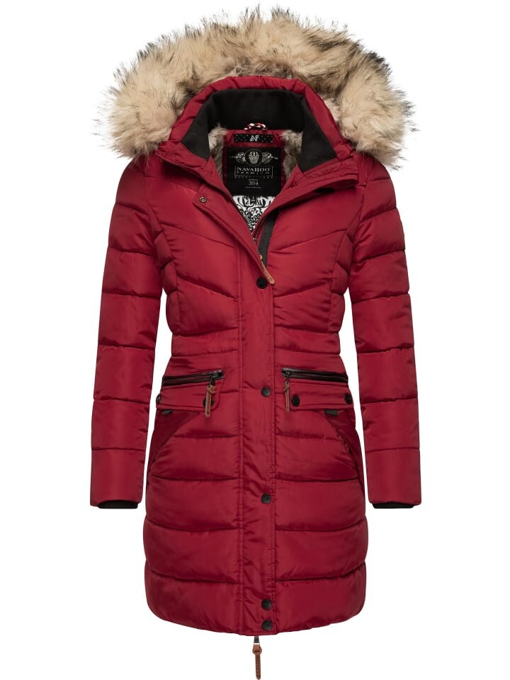 

Пуховик Navahoo, цвет dark red