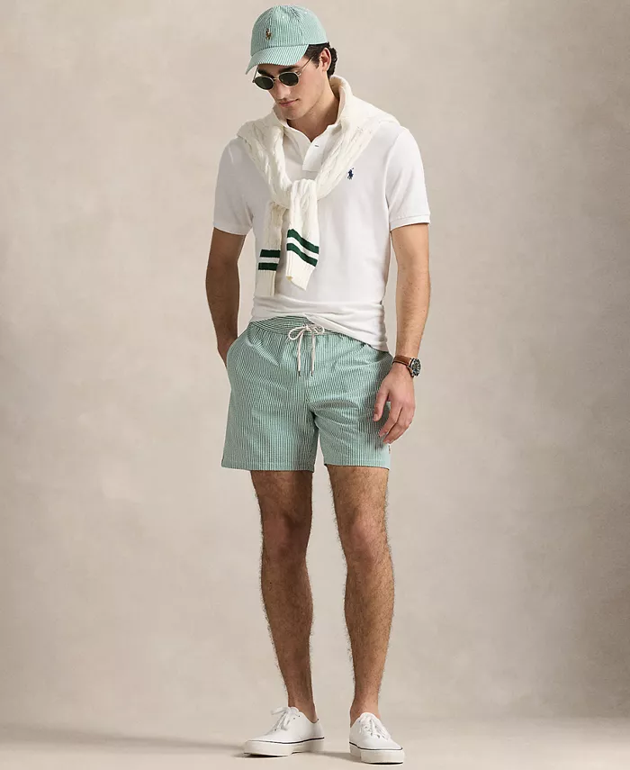

Мужские плавки Traveler Classic Striped, длина 14,6 см Polo Ralph Lauren, зеленый