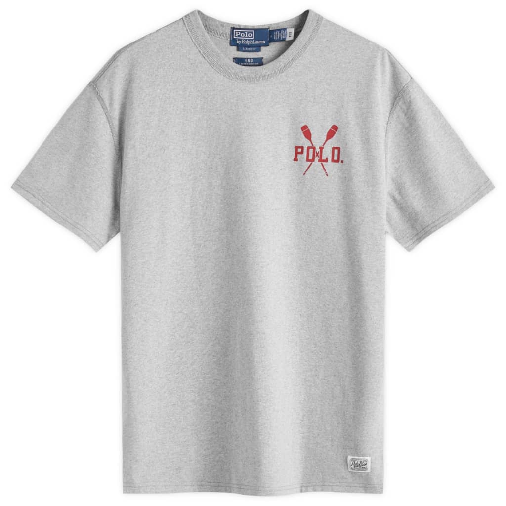 

Футболка End. x Sporting Goods Polo Ralph Lauren, цвет andover heather