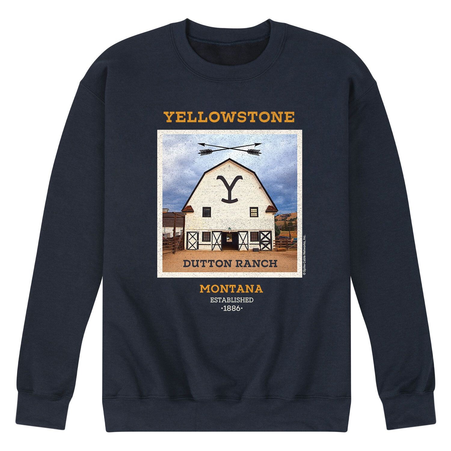 

Мужской свитшот Yellowstone Dutton Barn Licensed Character