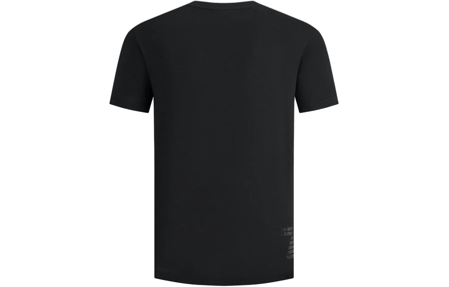 Футболка черная EMPORIO ARMANI EA7 — фото 3