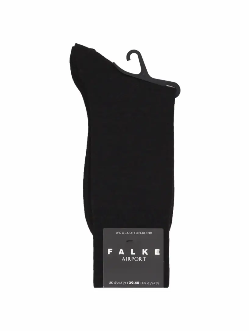 

Шерстяные высокие носки Falke, черный