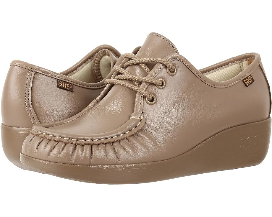 

Оксфорды SAS Bounce Lace Up Comfort Moc, цвет Mocha