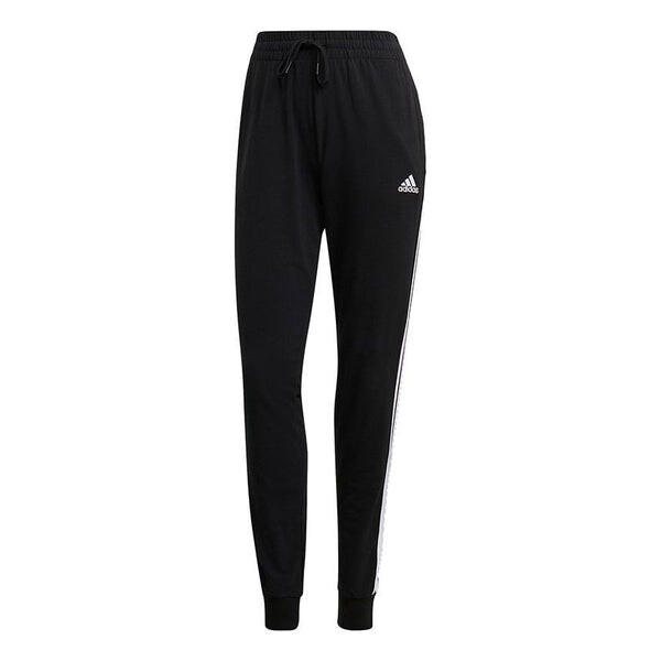 Штаны тренировочные необходимые 3 полоски штаны азиатские размеры Adidas, черный