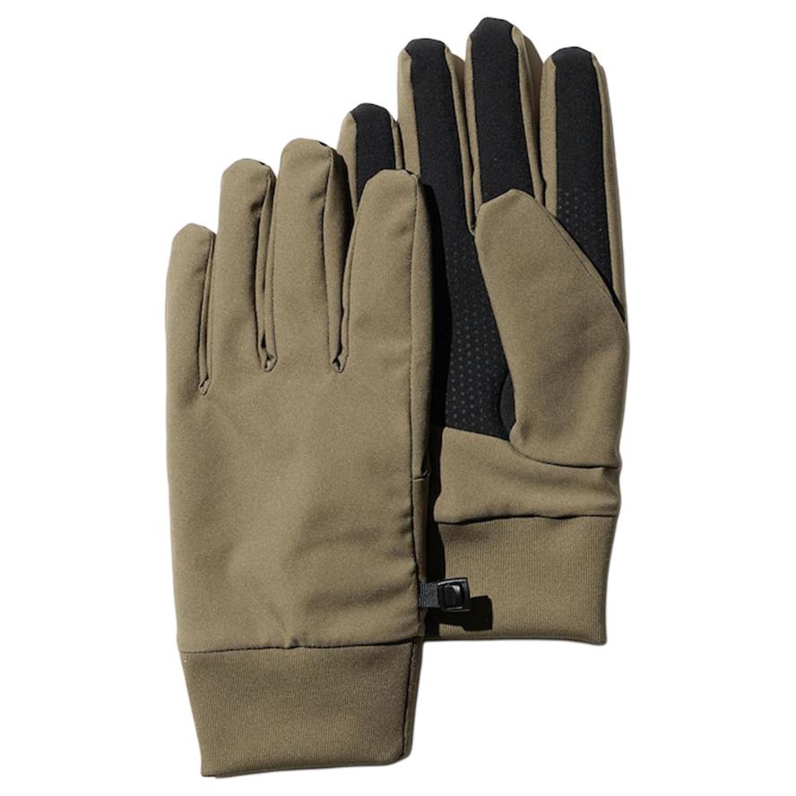 

UNIQLO Трикотажные перчатки из полиэстера унисекс разноцветные, Dark Beige