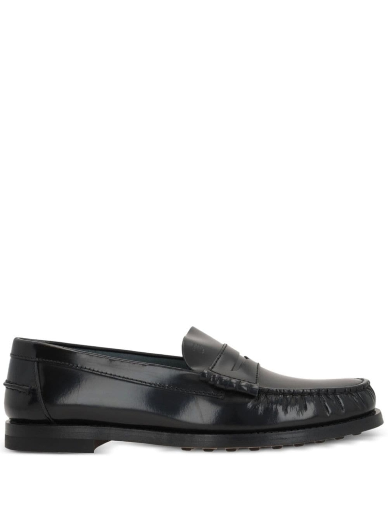 Tod's кожаные пенни-лоферы, черный