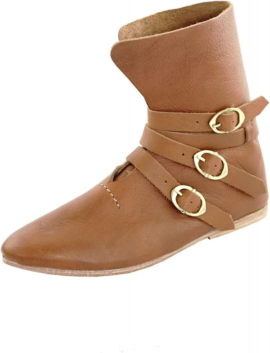 Средневековая обувь, полуботинки для Ближнего Востока Cp-Schuhe, коричневый