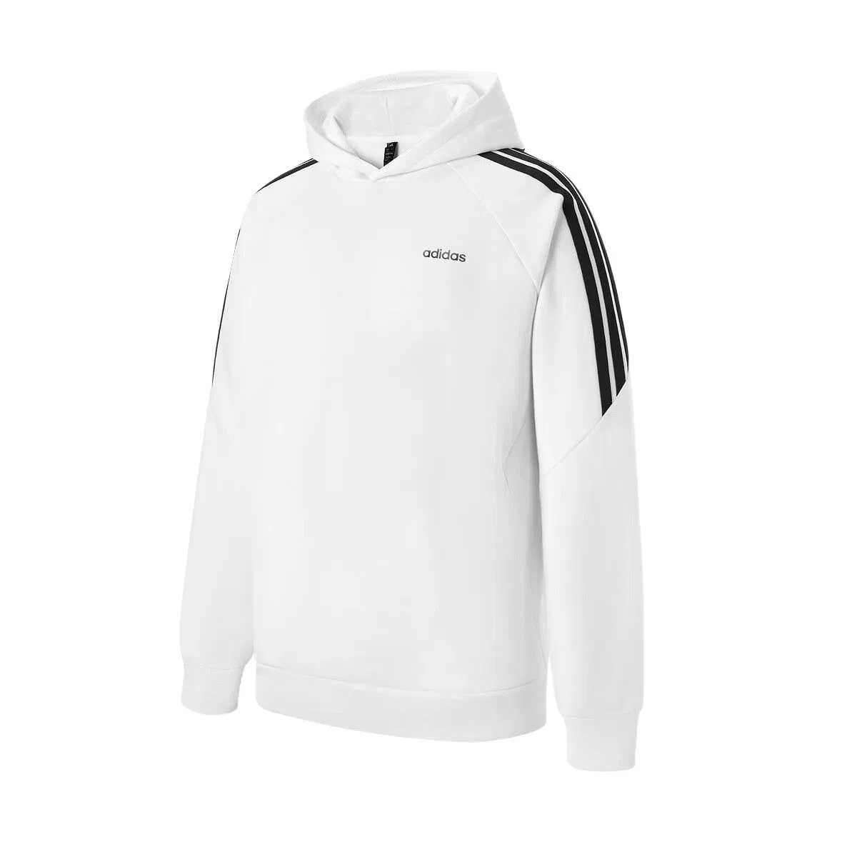 Свободная утепленная флисовая толстовка для мужчин Adidas, White