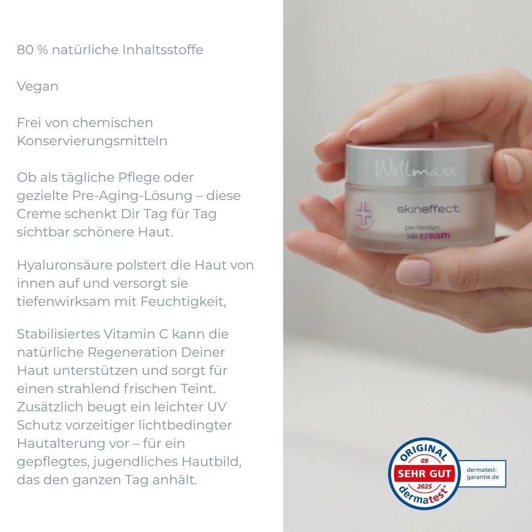 Крем для лица SPF50 WELLMAXX Дневной «skineffect perfection 24h» с от — фото 2