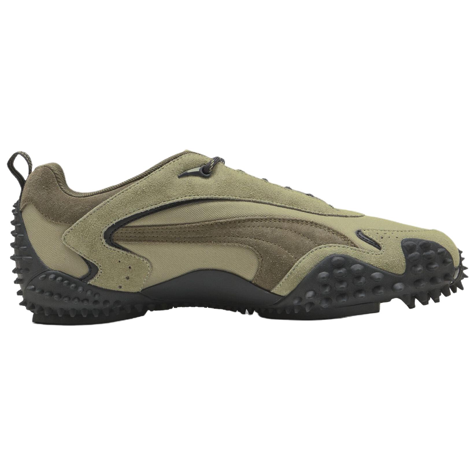 Дышащие и легкие беговые кроссовки Mostro для мужчин Army Green PUMA, зеленый — фото 3