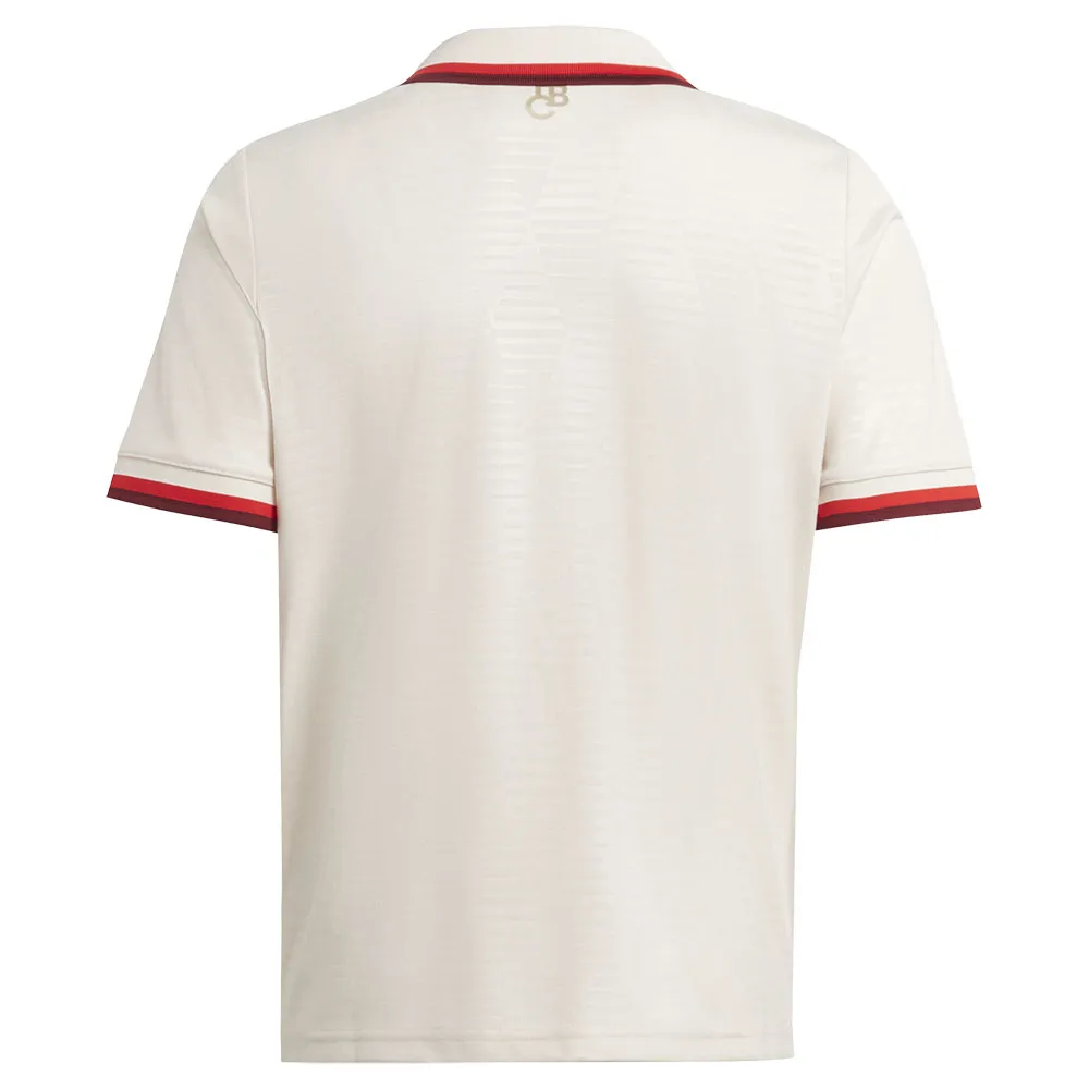 Футболка с коротким рукавом adidas FC Bayern Munich 3 Stripes 24/25 Third junior, бежевый — фото 4