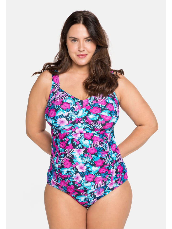 

Верх бикини sheego Tankini Top, цвет blau-pink