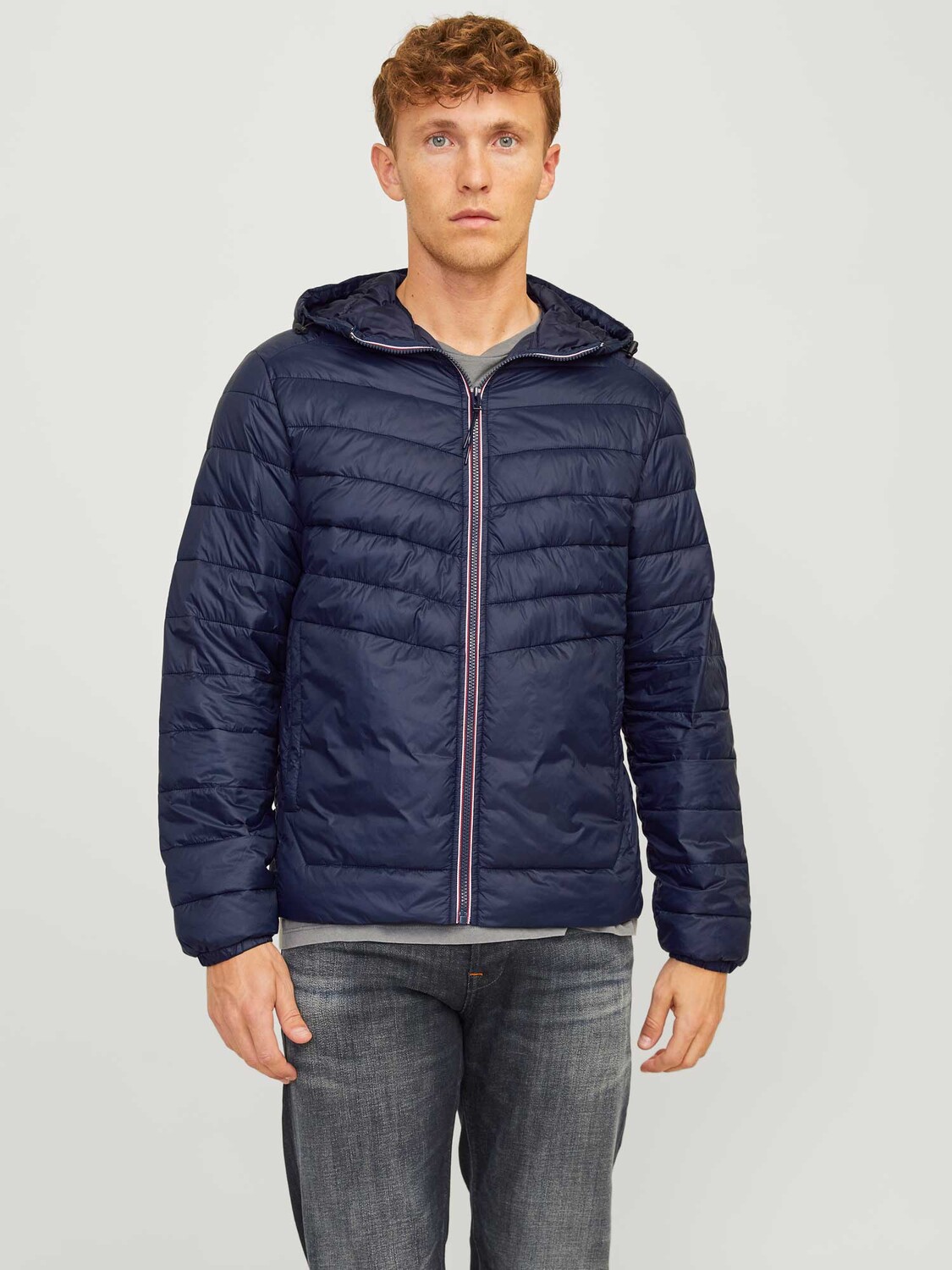 

Куртка Jack & Jones JJESPRINT PUFFER HOOD NOOS, синий