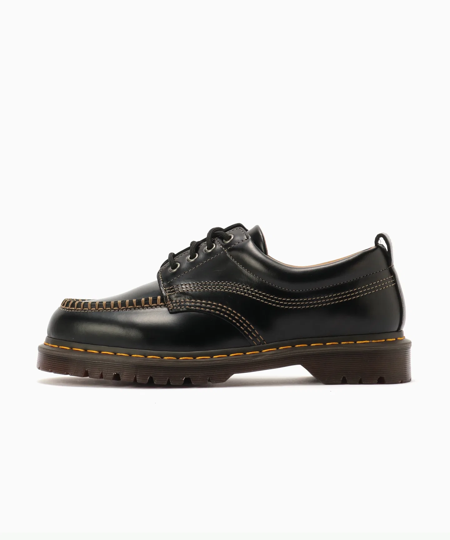 Мужские кожаные ботинки Dr. Martens Lowell чёрные