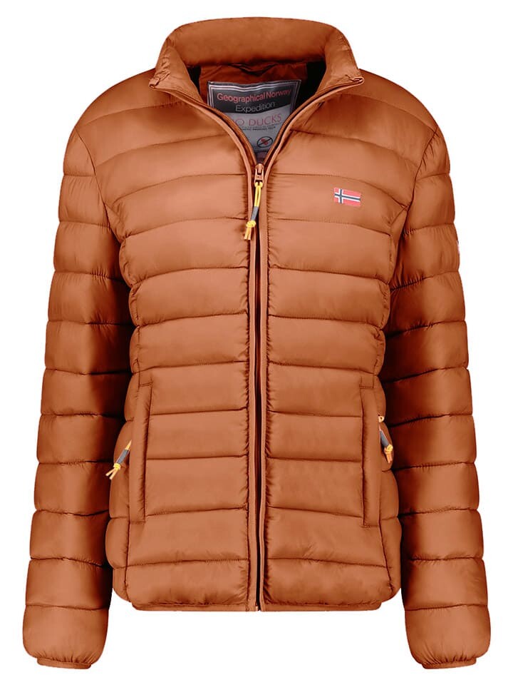 

Стеганая куртка Geographical Norway Steppjacke Atikolor, кэмел