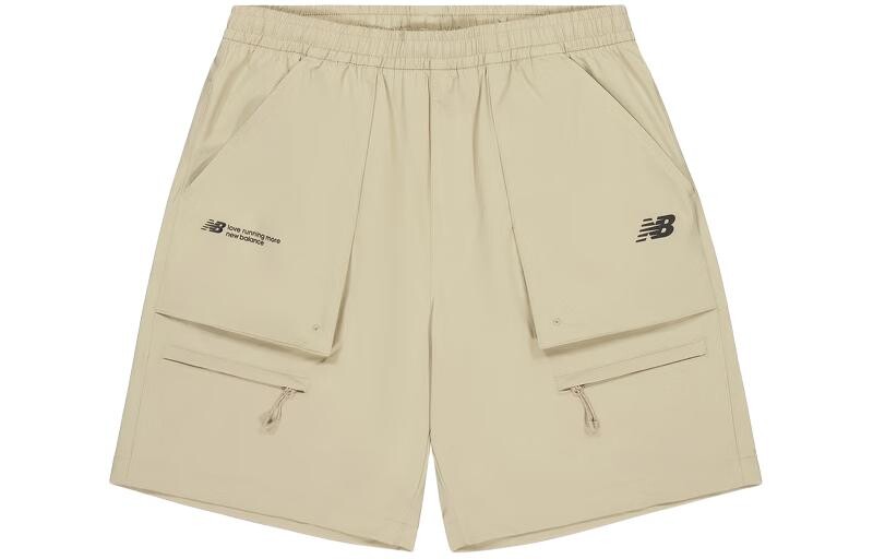 

Повседневные шорты мужские хаки New Balance, хаки