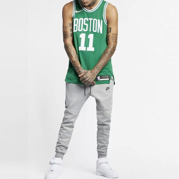 Майка Nike NBA Boston Celtics Kyrie Irving Vaporknit Jersey 'Green White', зеленый — фото 3