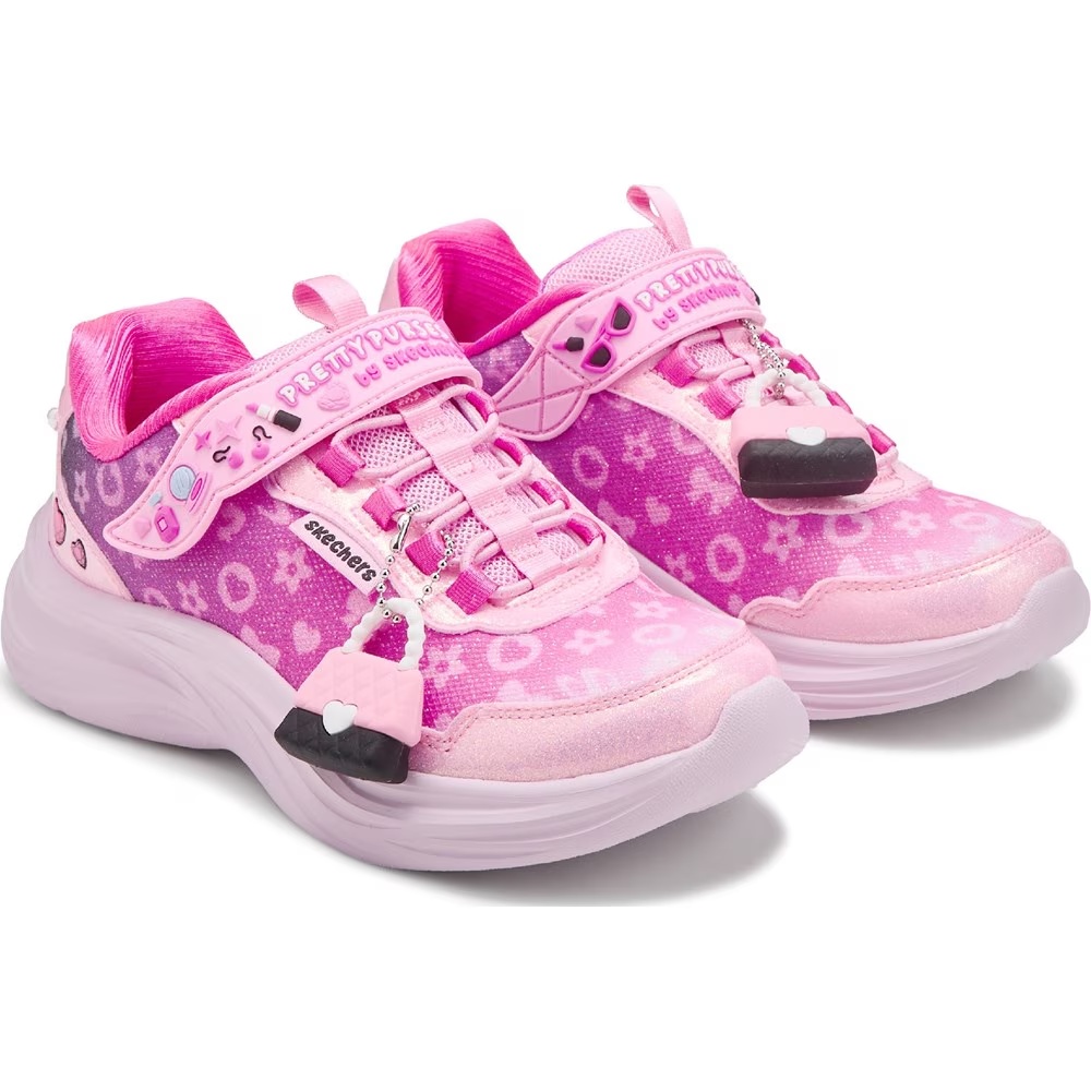

Детские кроссовки Skechers Power Jams 2.0 для малышей, pink