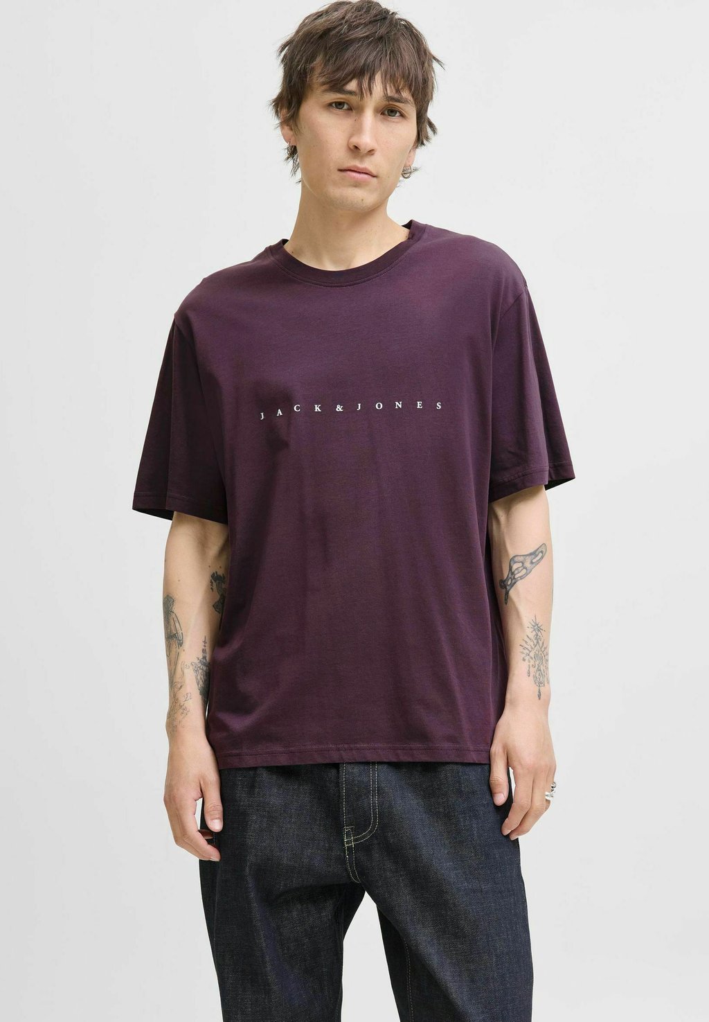 

Футболка с принтом JJESTAR NOOS Jack & Jones, фиолетовый