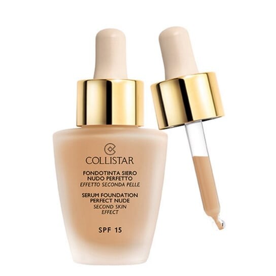 

Тональная основа-сыворотка Perfect Nude, Тональный крем для лица 3 Nudo, SPF 15, 30 мл Collistar