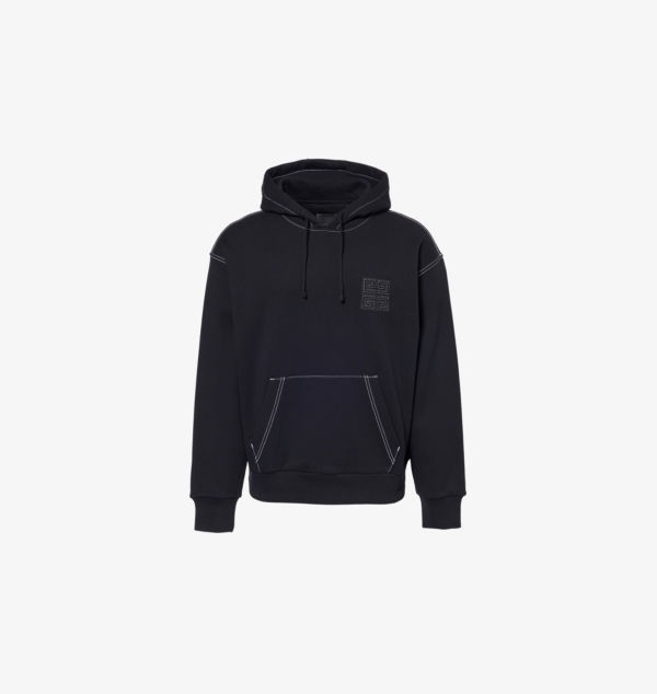 

Свободная хлопковая толстовка с логотипом и принтом Givenchy, белый