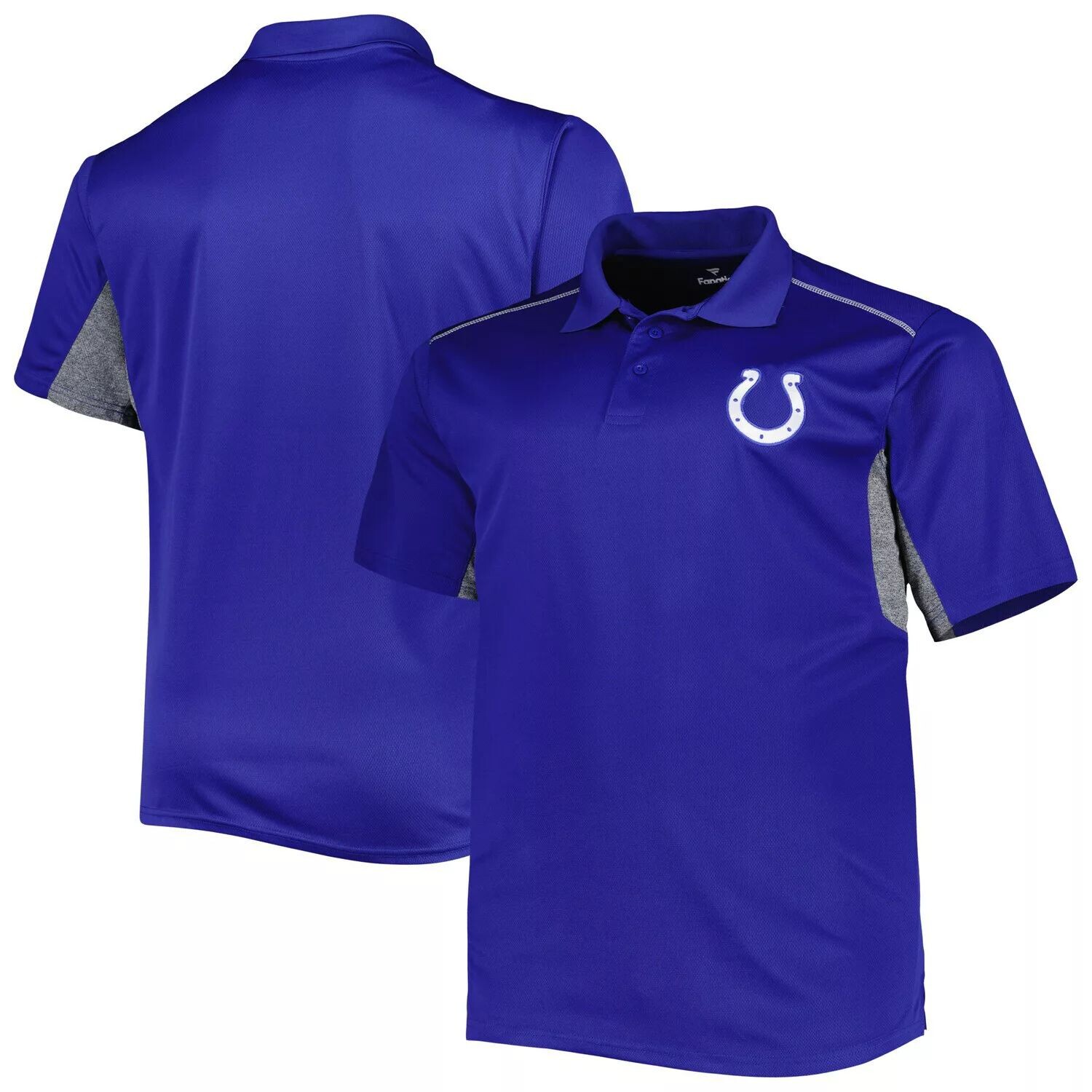 

Мужская цветная рубашка-поло Royal Indianapolis Colts Big & Tall Team