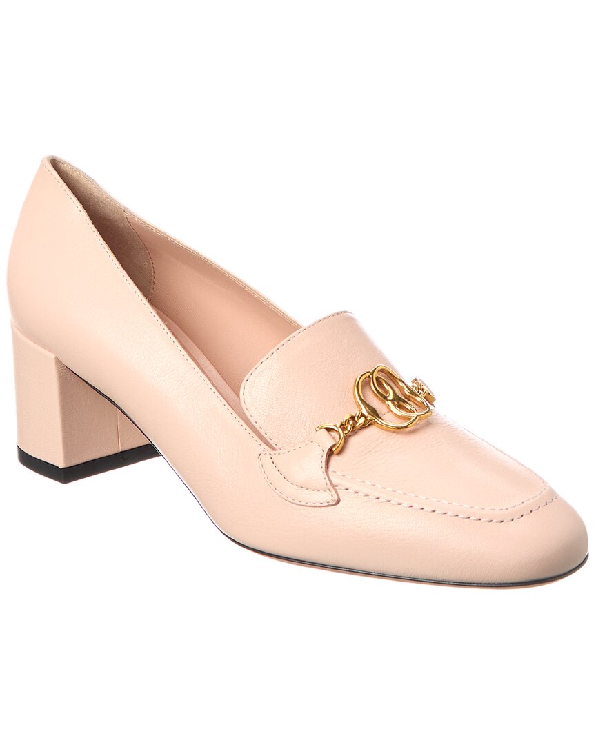 Кожаные туфли Bally Obrien 50, розовый