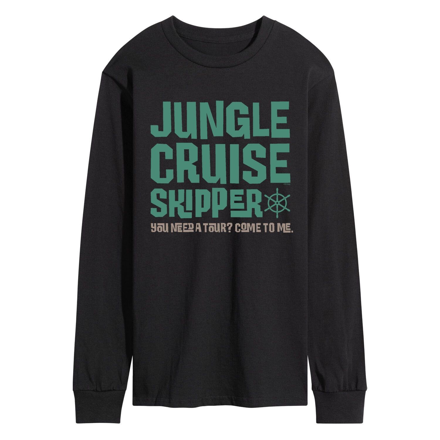 

Мужская футболка с длинными рукавами и рисунком Disney's Jungle Cruise Skipper