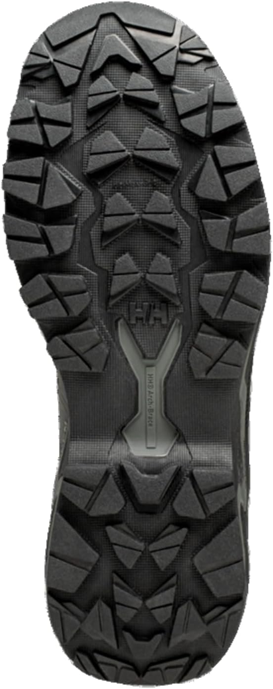 Водонепроницаемые походные ботинки Helly-Hansen Ascender Mid HT для мужчин - прочная обувь для любых приключений на природе, дышащие и комфортные, черный — фото 4