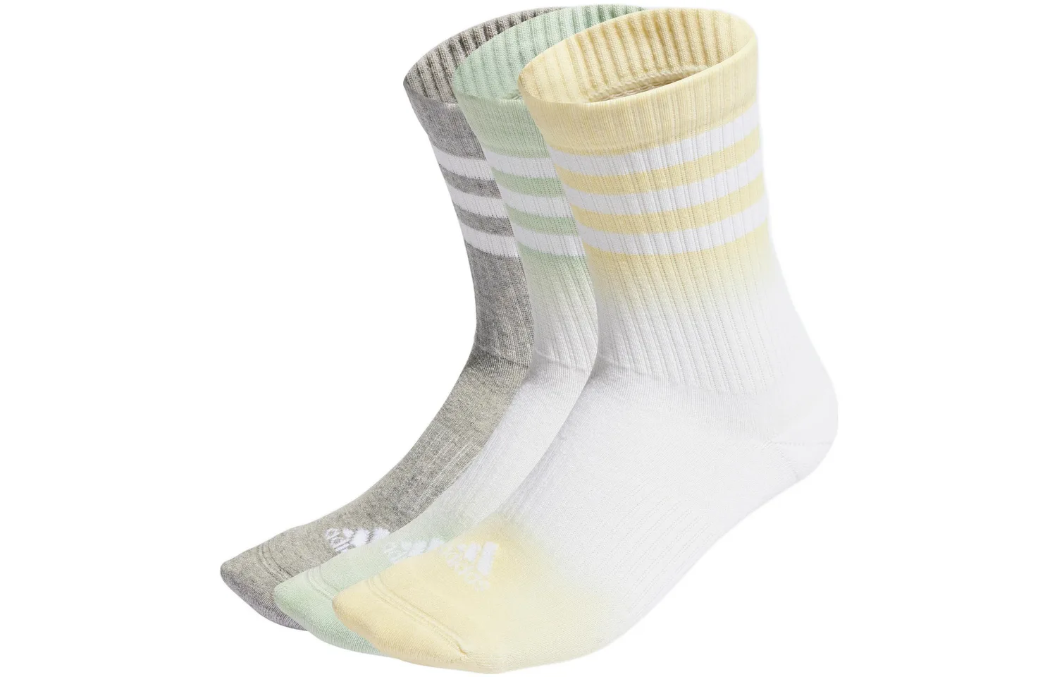 Унисекс носки Mid-Calf Adidas, 1 set 3 pack (мультиколор)