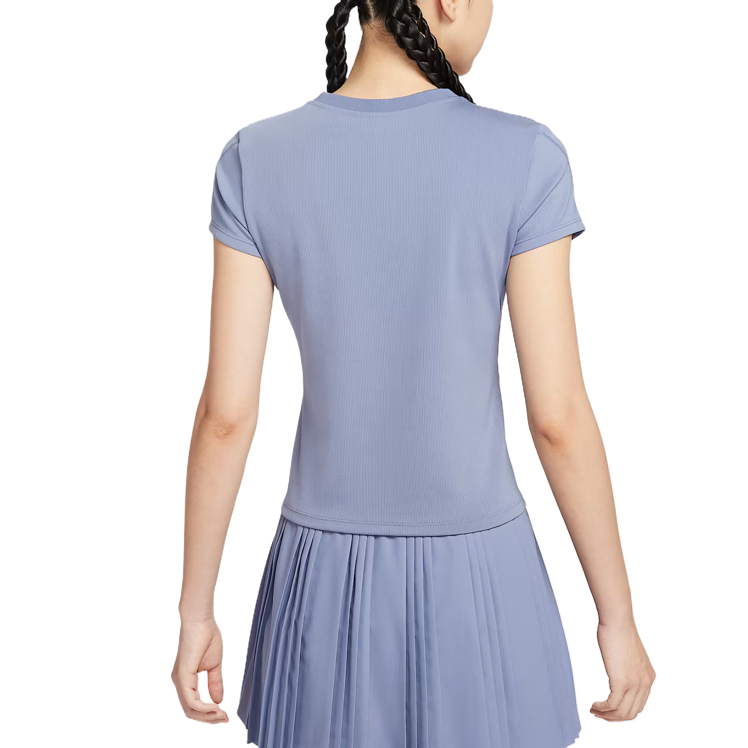 Футболка для тенниса Court Advantage Dri FIT женская Nike, синий — фото 2
