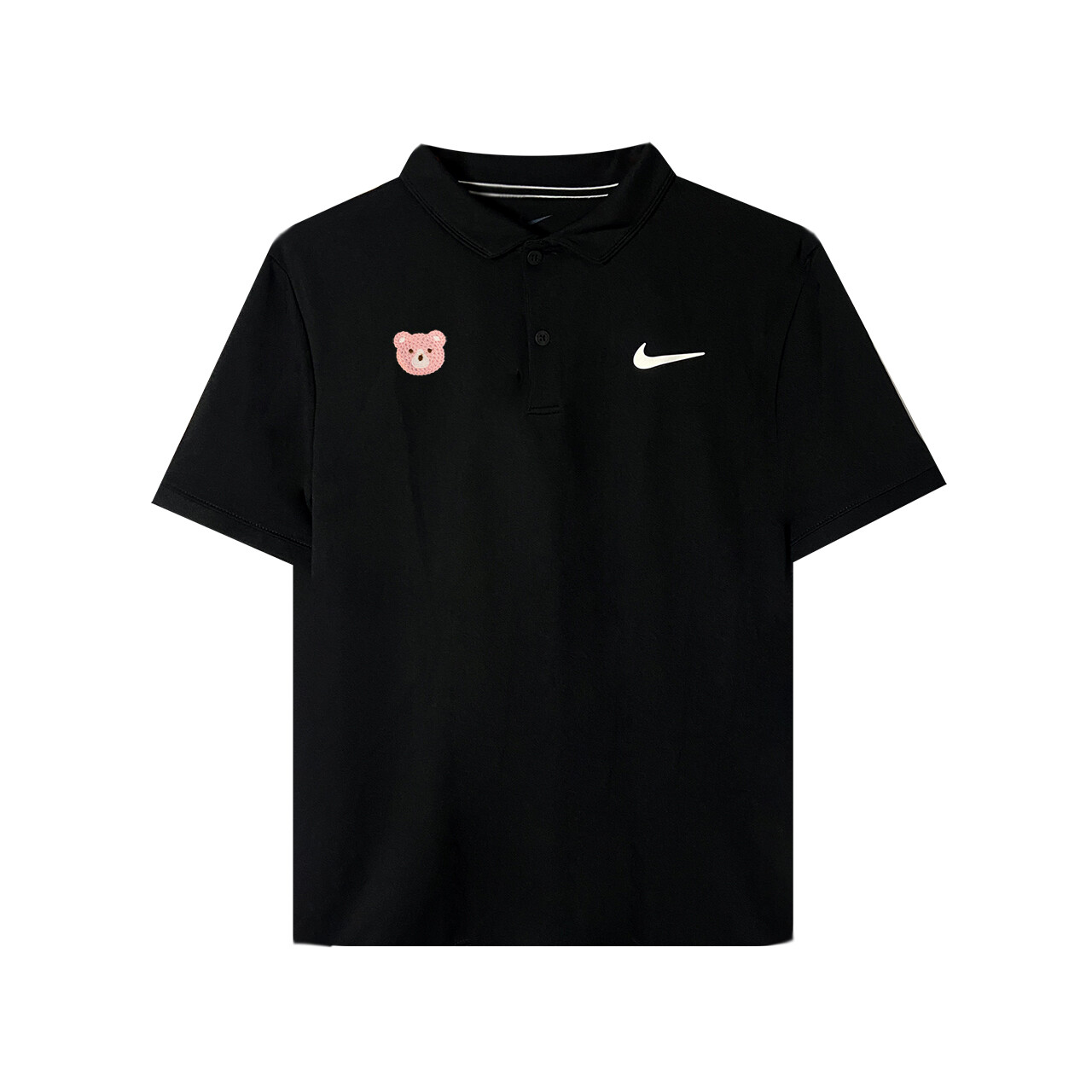 

Рубашка поло Dri-FIT Victory унисекс черная Nike, черный