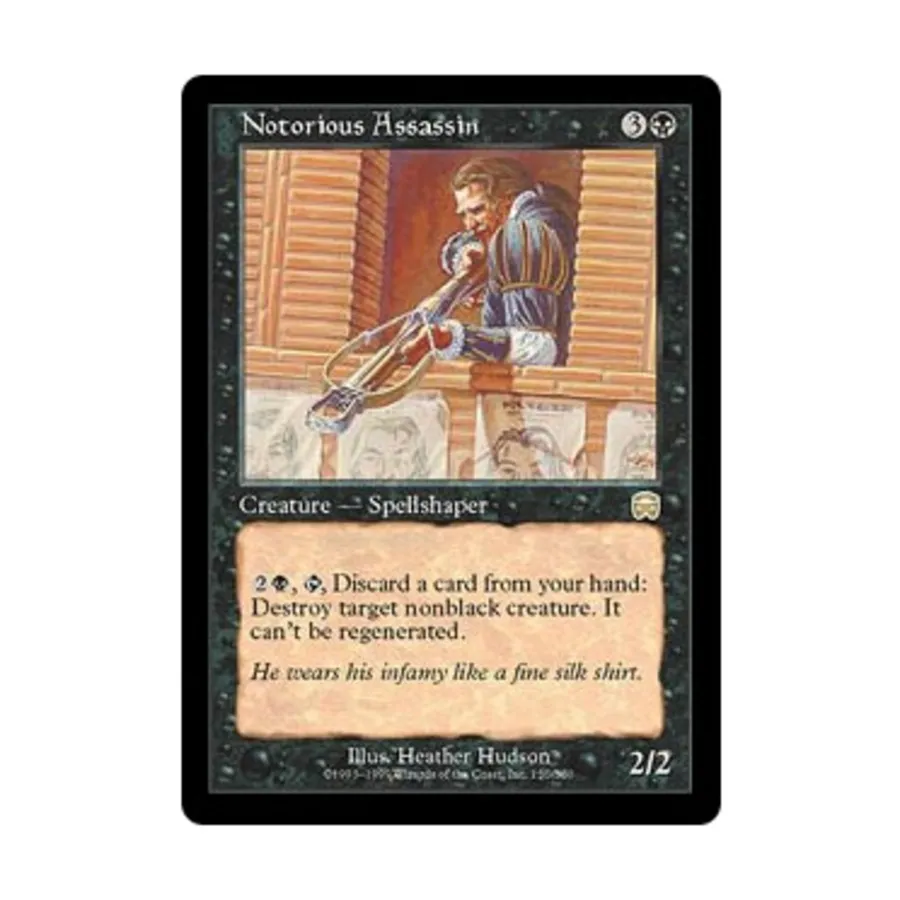 

CCG Отъявленный убийца (клавиша R), MTG - Mercadian Masques
